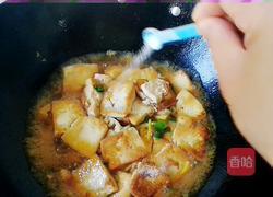 豆腐炖槐花的做法图解9