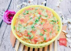 槐花猪肉馅的做法图解1