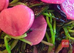 蒜香红苋菜的做法图解6