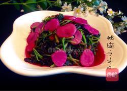 蒜香红苋菜的做法图解7