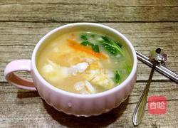 鸡肉疙瘩汤的做法图解8