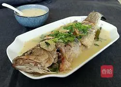 清炖鲈鱼的做法图解7
