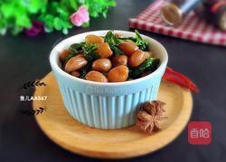 花生米炝香芹的做法图解5