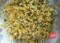 韭菜海米菜团子的做法图解6