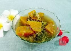 南瓜绿豆汤的做法图解7