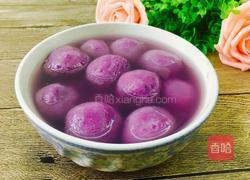 紫薯黑芝麻汤圆的做法图解17