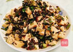 椿葉拌豆腐的做法圖解6