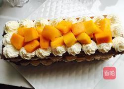 巧克力奶油芒果裸蛋糕的做法图解27