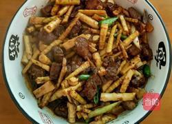 罗汉笋烧排骨的做法图解17