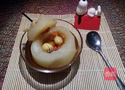 黑糖莲子百合炖雪梨的做法图解10