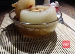 黑糖莲子百合炖雪梨的做法图解12
