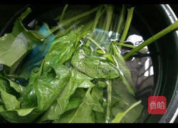 菠菜丸子的做法图解1