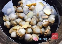 酱爆白蛤的做法图解2