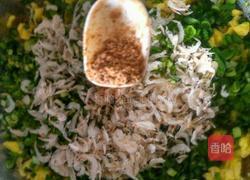 韭菜鸡蛋海米馅饼的做法图解7