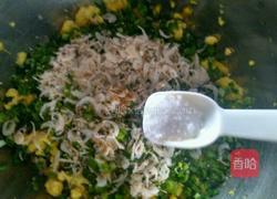 韭菜鸡蛋海米馅饼的做法图解9