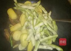 肉炖土豆扁豆的做法图解6