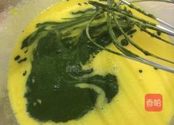 抹茶戚风蛋糕(8寸)的做法图解9