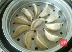 韭菜海米鸡蛋蒸饺的做法图解15