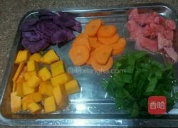 五彩缤纷果蔬小丸子的做法图解3