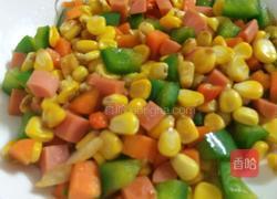 素炒三丁的做法图解3