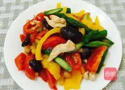 五彩杂蔬的做法图解10