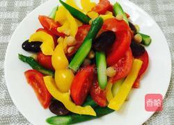 五彩杂蔬的做法图解5