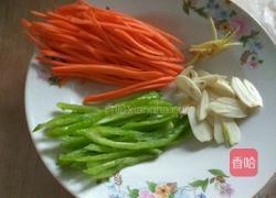 炒肉丝黄豆芽的做法图解3