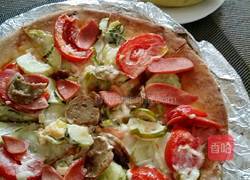 无芝士披萨的做法图解7