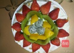 水果酸奶蛋糕的做法图解6