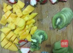 水果酸奶蛋糕的做法图解3