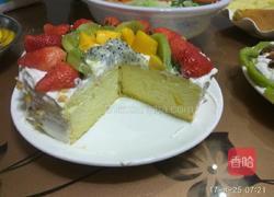 水果酸奶蛋糕的做法图解7