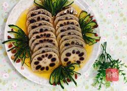 蜜汁黑米糯米藕的做法图解2