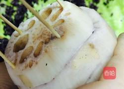 蜜汁黑米糯米藕的做法图解6