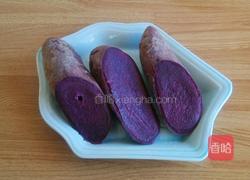 紫薯苦瓜的做法图解1