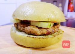 抹茶皇堡的做法图解5