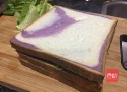 鸡蛋火腿三明治的做法图解4