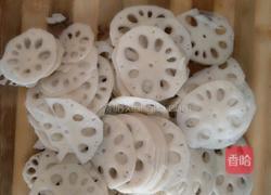 清炒莲藕的做法图解2