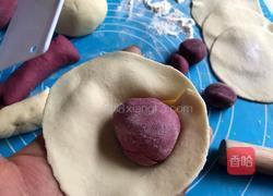 紫薯开花馒头的做法图解10