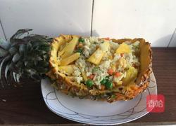 菠萝焗饭的做法图解4