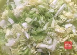 土豆，包菜，肉沫，蘑菇，花菜包子馅的做法图解2