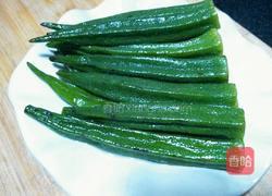 蒜香秋葵的做法图解3
