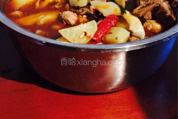 土豆烧鸡