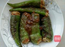 尖椒酿肉的做法图解5