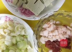 肉末葱花豆腐的做法图解1