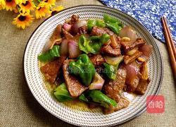 爆炒猪肝的做法图解12