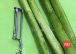 芦笋炒虾仁的做法图解2