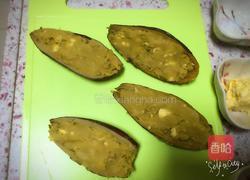 芝士焗原只红薯的做法图解5