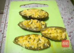 芝士焗原只红薯的做法图解6