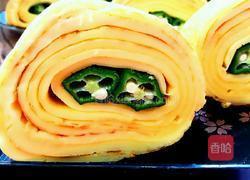 秋葵厚蛋烧的做法图解15