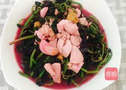 上汤咸蛋苋菜的做法图解8